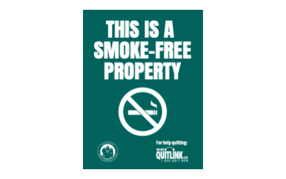 smoke free property
